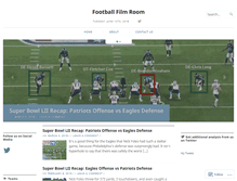 Tablet Screenshot of footballfilmroom.com